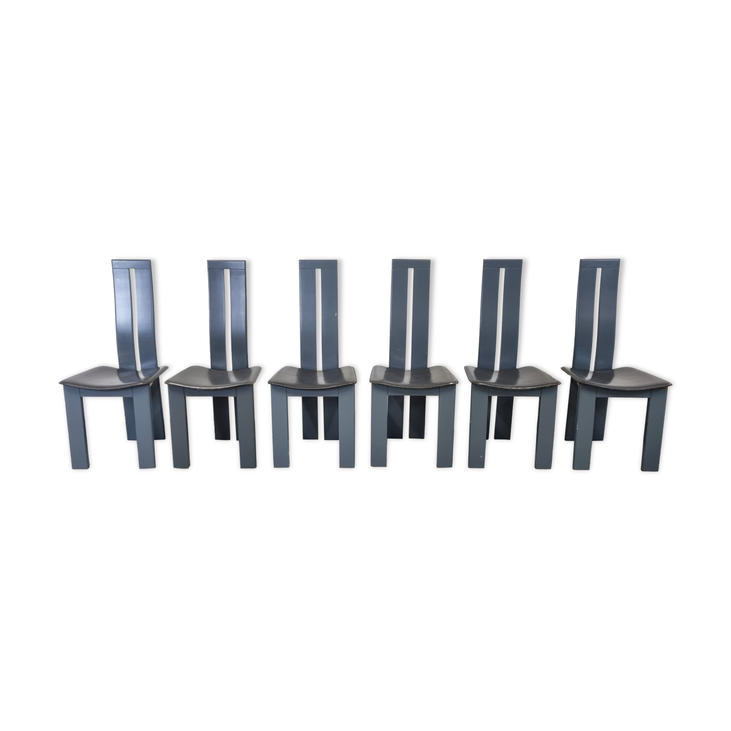 Dining chairs by Pietro costantini for Ello, 1980s, set of 6