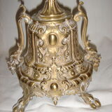 Napoleon III bronze candlesticks