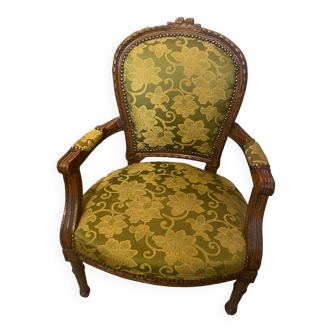 Armchair Voltaire style Louis 16