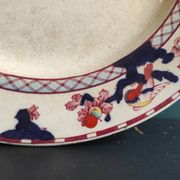 Assiette plate Losol Ware Keeling & Co., Beverley, Angleterre Burslem, 1906-1936