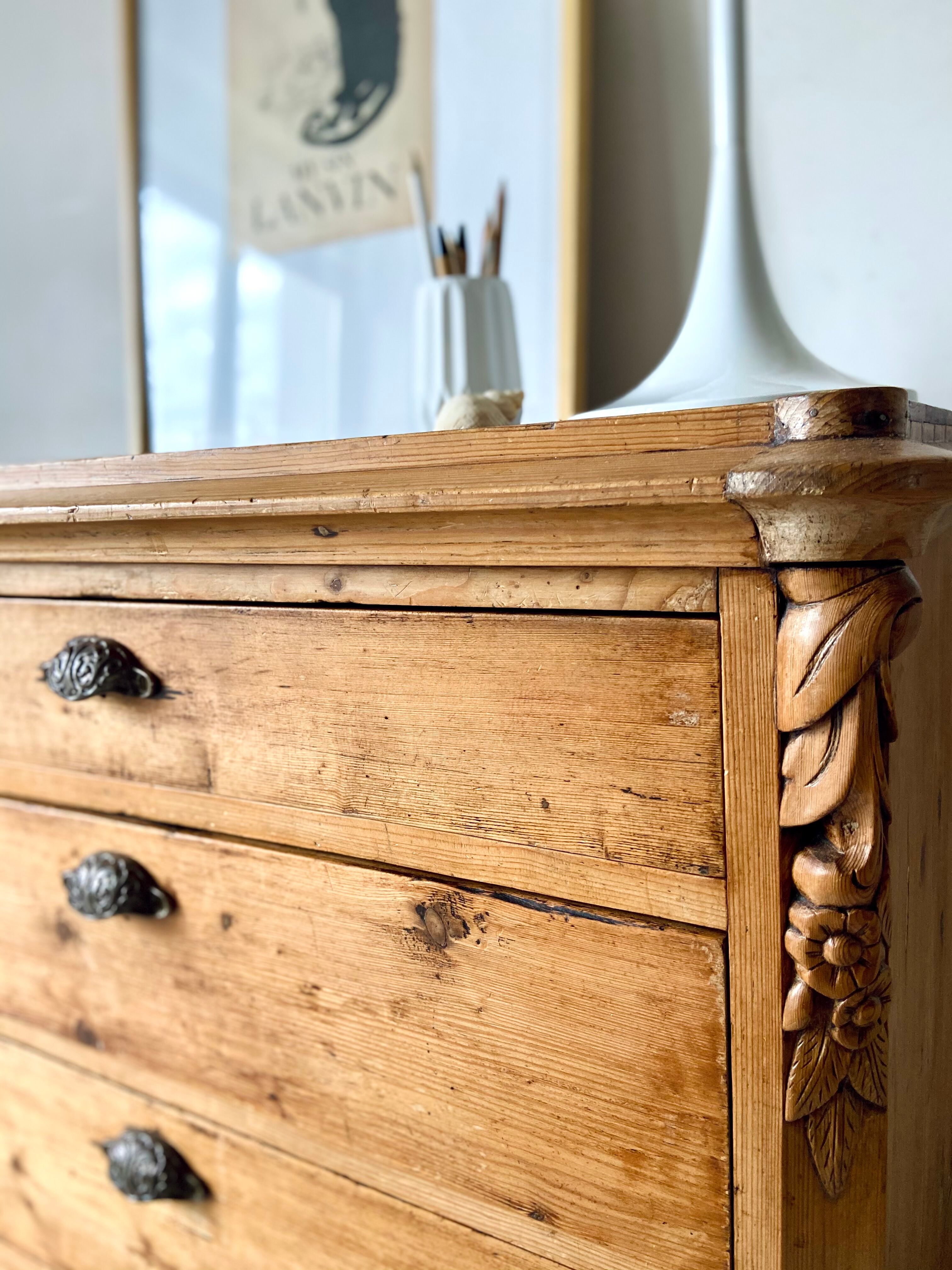 Old counter furniture - chest of drawers