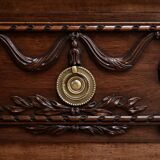 Walnut chest of drawers, Louis XVI style – Mid-20th century