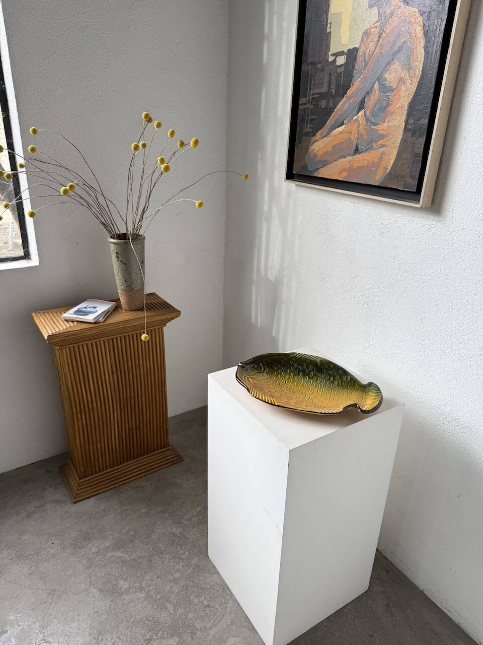 Serving plate "fish" Vallauris