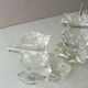 Candle holders with 3 candles, made of Swarovski crystal
