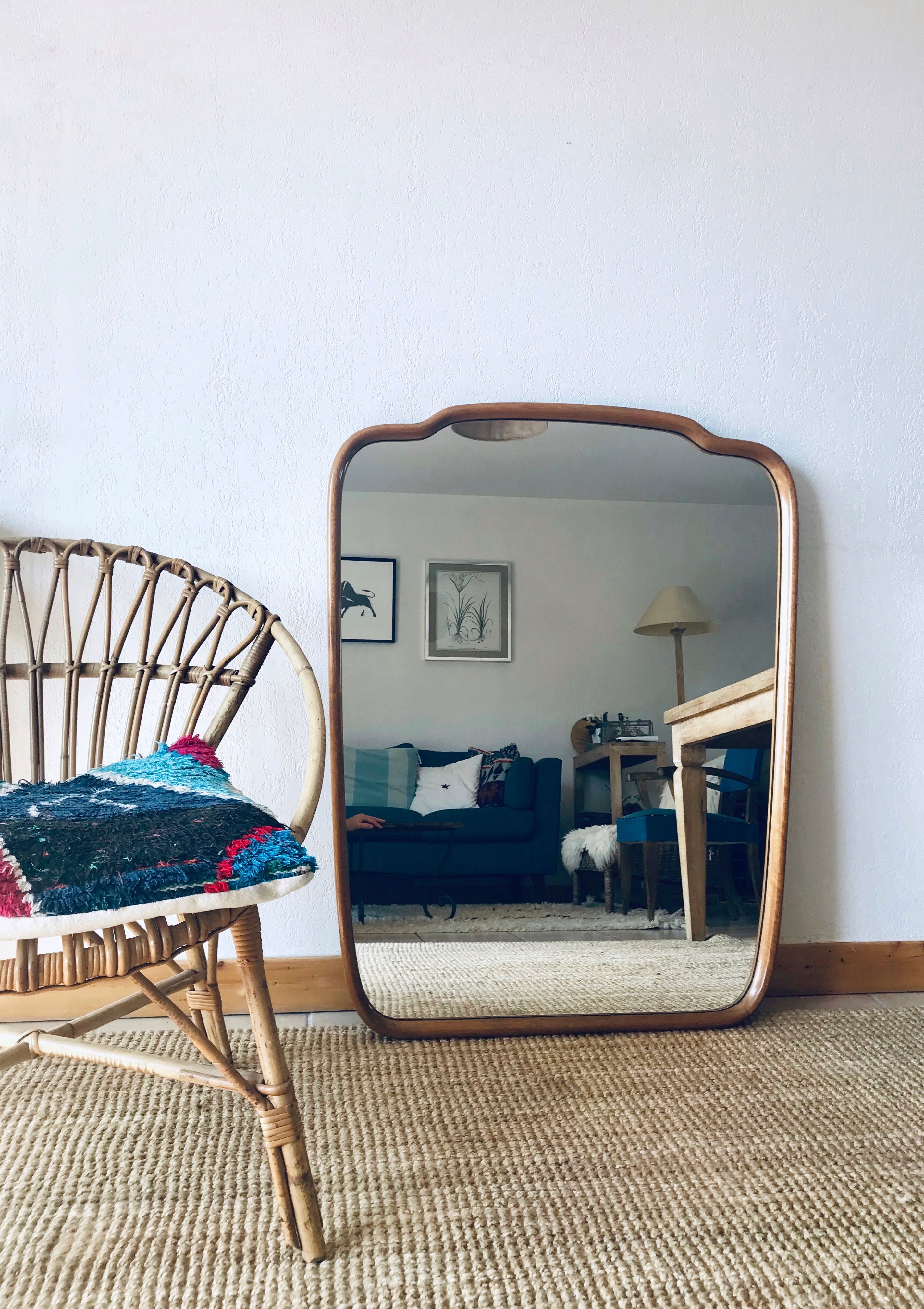 Free form mirror 80x104cm