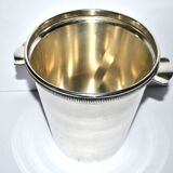 Vintage silver-plated metal champagne cooler by Reneka