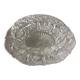 Empty pocket / cut and chiseled glass cup
