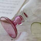 4 antique crystal glasses – Römer style