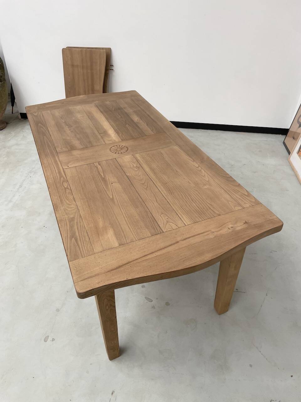 Oak farmhouse table 270 cm with extensions