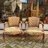 Pair of Louis XV armchairs