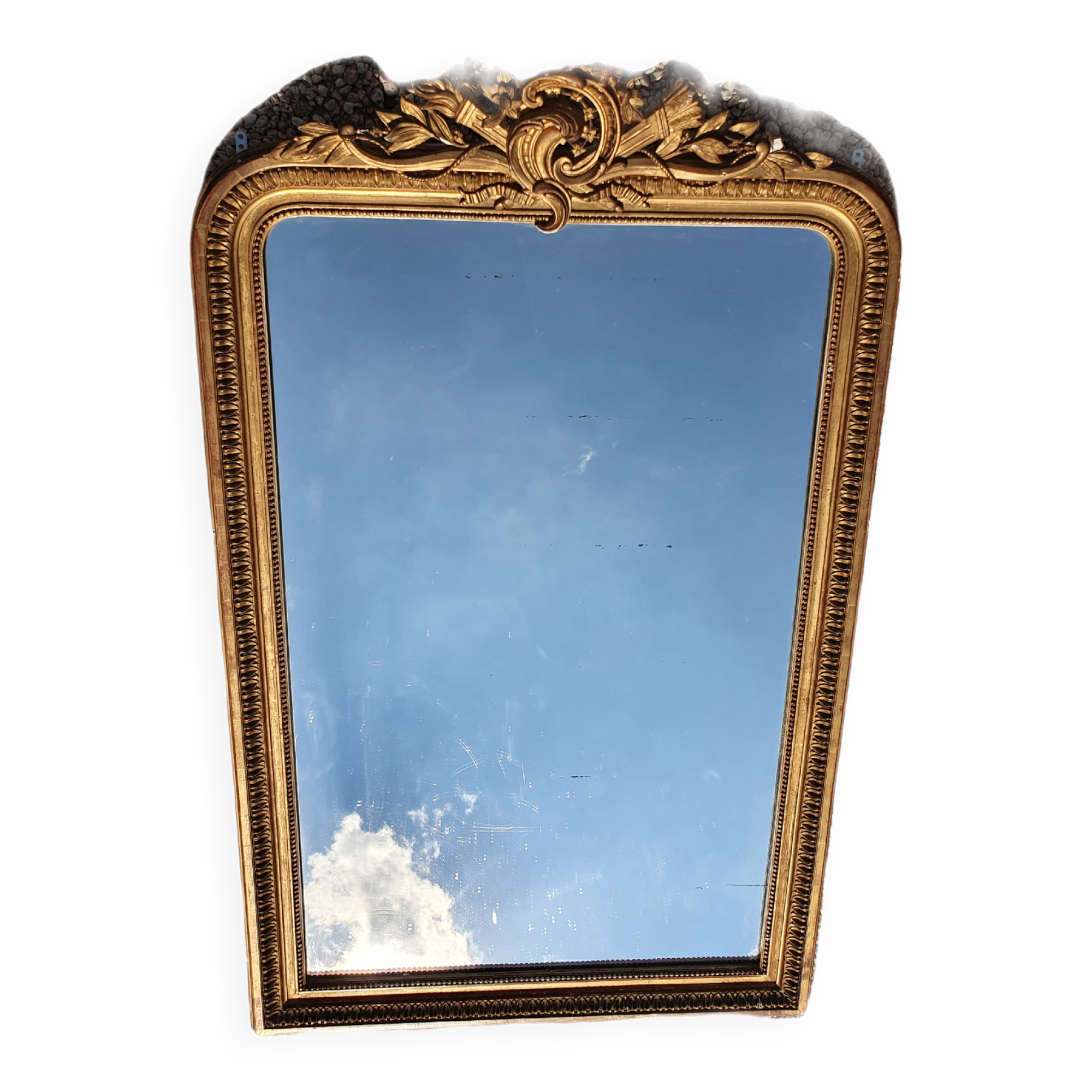 Golden mirror, 19th century