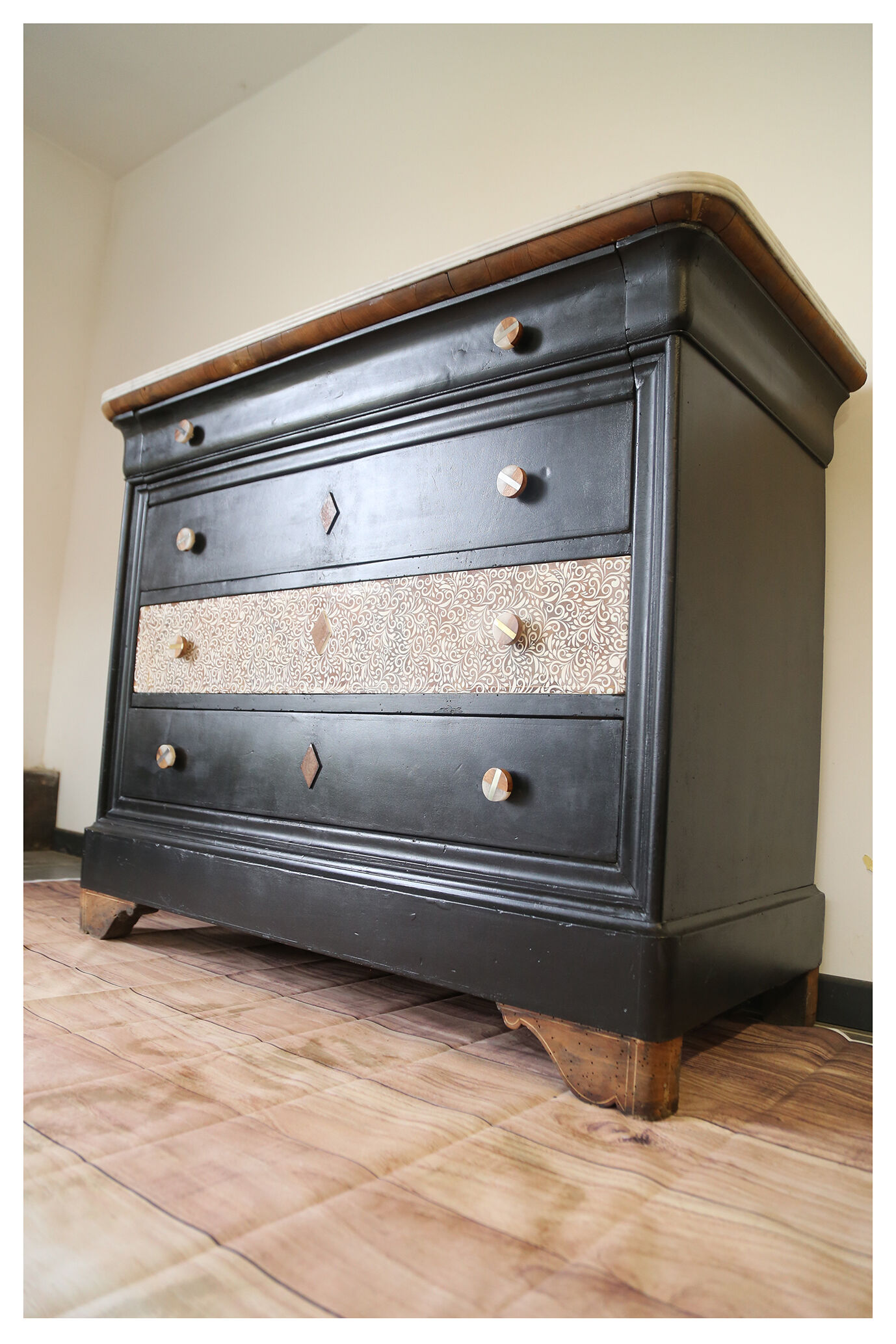 Louis Philippe style chest of drawers