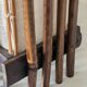 Lampe en bois vintage
