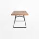 Wooden dining table 2 meters