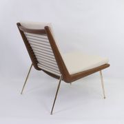 BOOMERANG ARMCHAIR by P. HVIDT & NIELSEN, ed. original, restored, 1950
