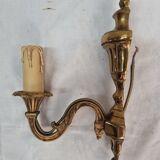 Louis XVI bronze wall lamp