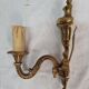 Louis XVI bronze wall lamp
