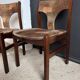 Chaises style scandinave années 70
