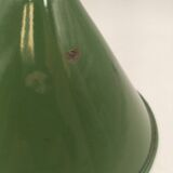 Enamelled sheet metal cone suspension