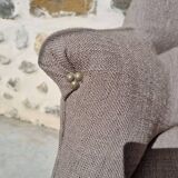 Fauteuil crapaud rénové