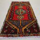 Small Vintage Turkish Rug 102x52 cm, Short Runner, Tribal, Shabby Chic