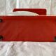 Stube vintage red lacquered metal kitchen scale - force 10