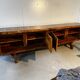 Solid olive wood sideboard from Maison Skela, 1960s