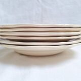 Sarreguemines Agreste soup plates