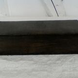 Storage box, leather, vintage