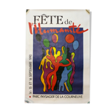 Poster of the Fête de l'Humanité 1990
