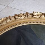 Charles Gislain (1826-1904) - Huile sur toile ovale - Portrait d'Homme 1887