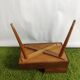Vintage worker wood foot compass