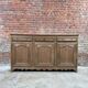 Bleached solid oak sideboard / buffet cabinet – 204 cm