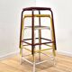 Suite de 3 tabourets industriels