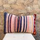 Vintage Berber cushion cover, Moroccan wool cushion.