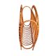 Wicker newspaper rack, Scandinavian style, Denmark, 1970s