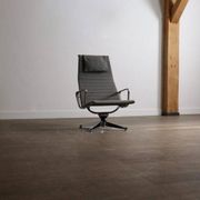 Early edition Eames EA124 Aluminium Group lounge chair by Herman Miller, 1970s
