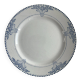 Assiette plate Service Windsor Creil et Montereau 24,5cm