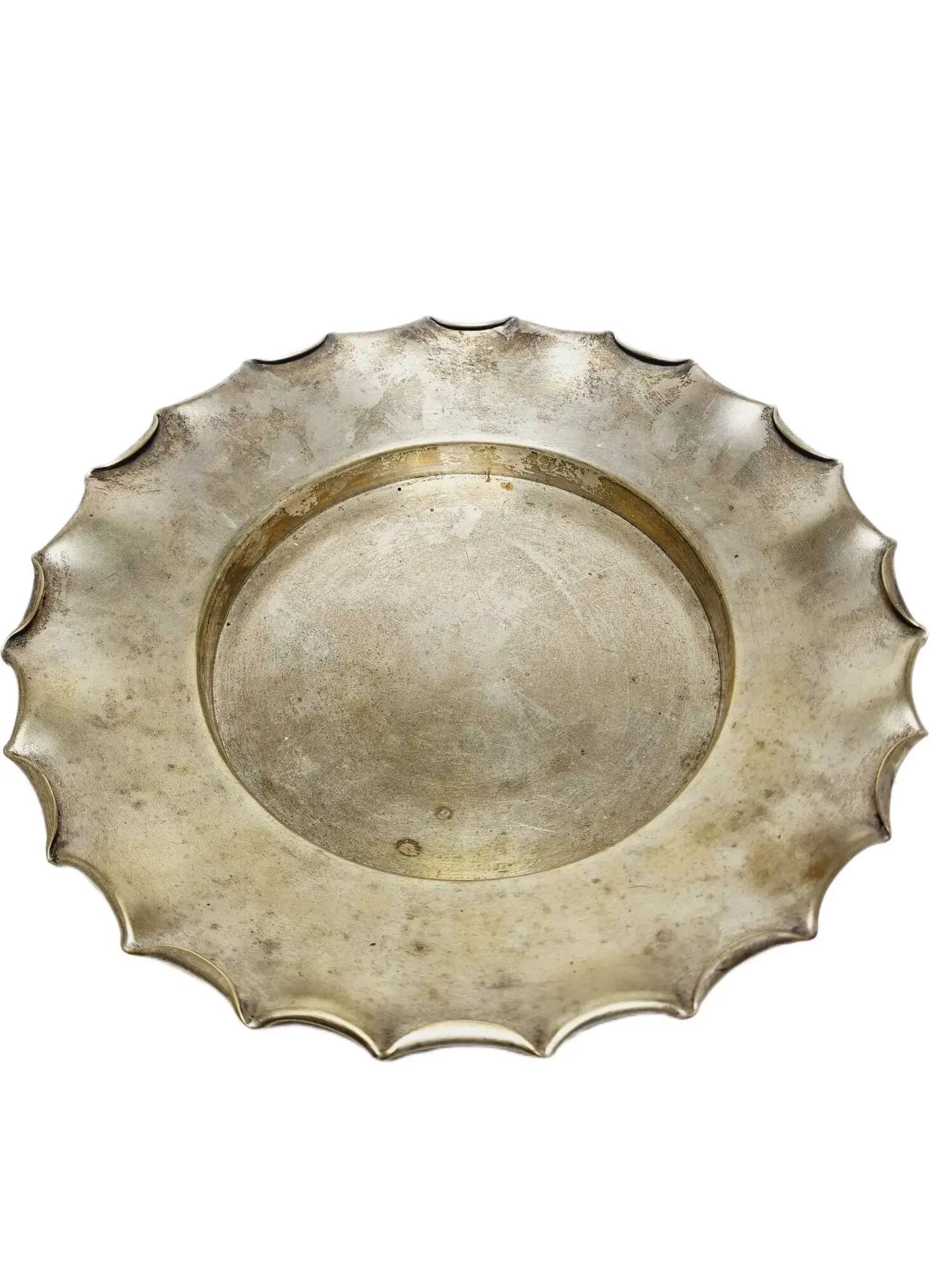 AVX Norblin Art Deco Tray with Glass Insertion