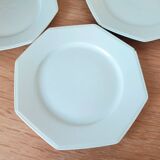3 large plates limoges france