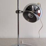 Chrome Eye Ball lamp, Space Age, Germany circa 1970.