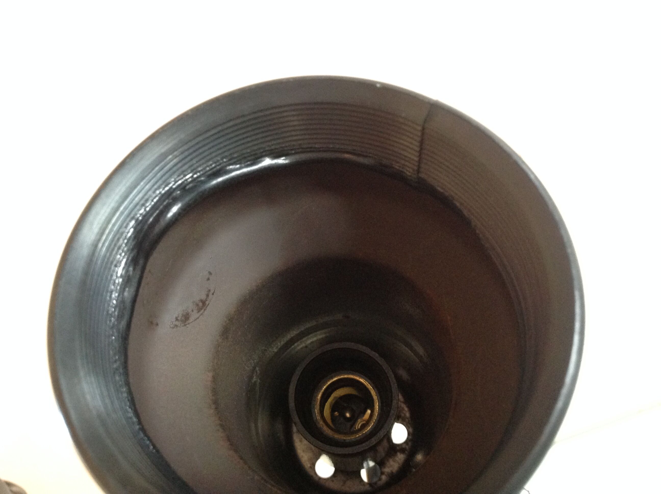 Pair of bedside lamps Metal vintage 70s spots