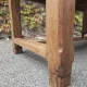Old farmhouse table in oak, 18th century – Auvergne, France