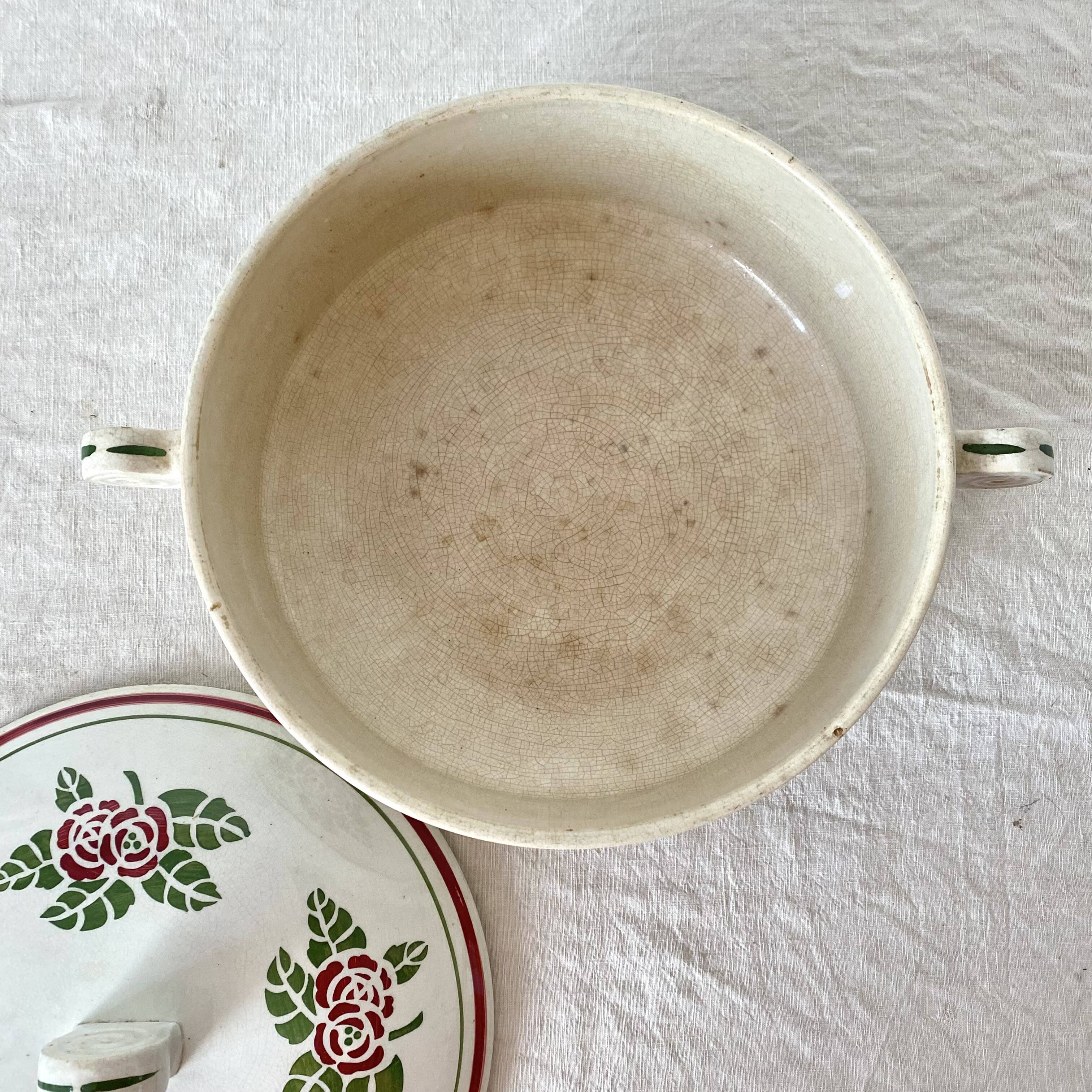 Soupière ancienne années 30-40