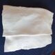 Tablecloth in very fine cotton, light ivory, 2 monograms LH.