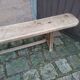 Antique wooden bench pickled oak and poplar