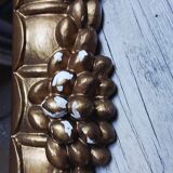 Art Deco oval mirror