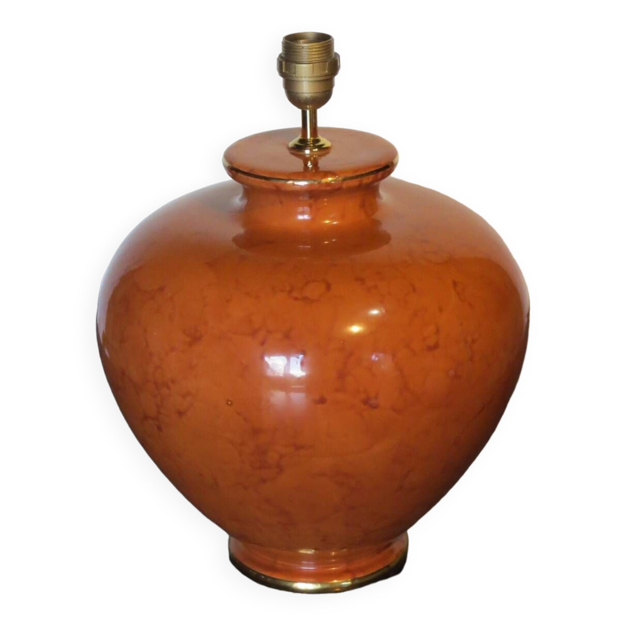 Large ceramic lamp base from the 70's,