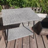 Vintage Tablet Table 2 trays