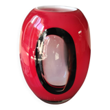 Design Vase/Art Glass Tealight Vase/Dreamlight Mediterrana. 21x15cm